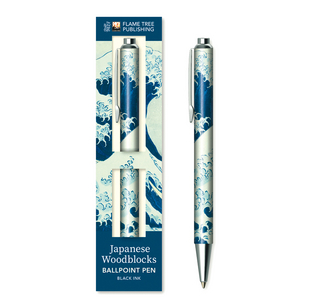 Premium Kugelschreiber: Katsushika Hokusai, Die große Welle