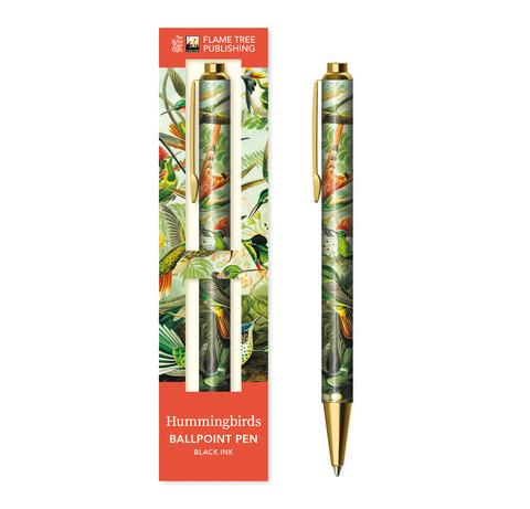 Premium Kugelschreiber: Ernst Haeckel, Kolibris -  FlameTree Publishing