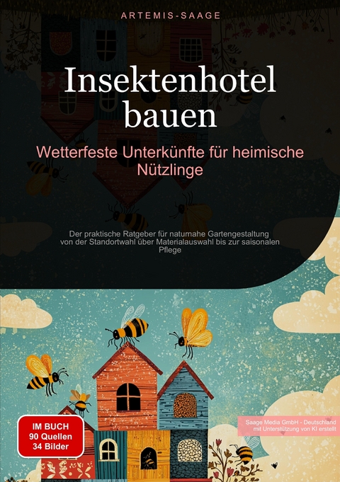 Insektenhotel bauen: Wetterfeste Unterkünfte für heimische Nützlinge - Artemis Saage - Deutschland