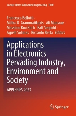 Applications in Electronics Pervading Industry, Environment and Society