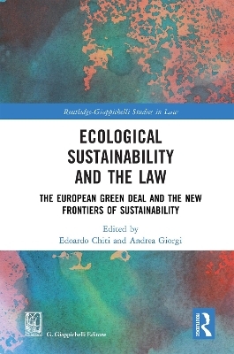 Ecological Sustainability and the Law - 