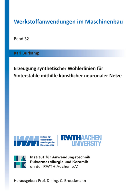 Erzeugung synthetischer W&ouml;hlerlinien f&uuml;r Sinterst&auml;hle mithilfe k&uuml;nstlicher neuronaler Netze - Karl Burkamp