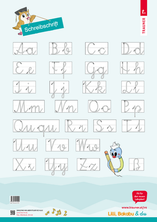 Poster: Lilli, Bakabu & du ABC Schreibschrift 1/2 VS