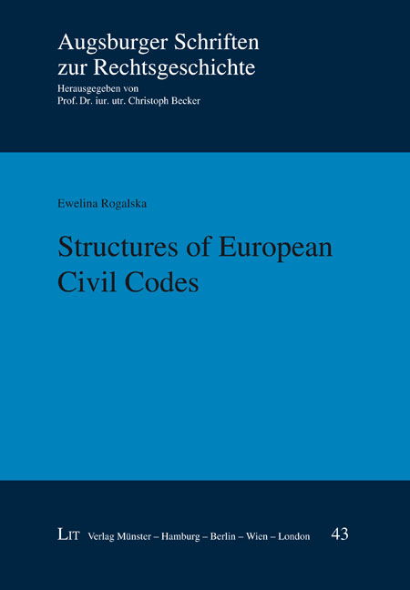 Structures of European Civil Codes - Ewelina Rogalska