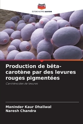 Production de b&ecirc;ta-carot&egrave;ne par des levures rouges pigment&eacute;es - Maninder Kaur Dhaliwal, Naresh Chandra