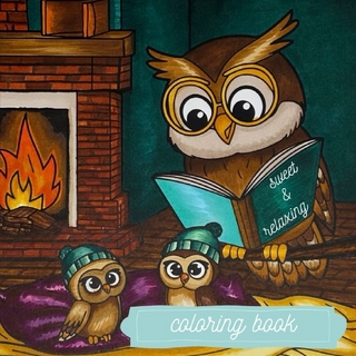 Sweet & Relaxing Coloring Book – Kreatives Malbuch für Entspannung & Freude