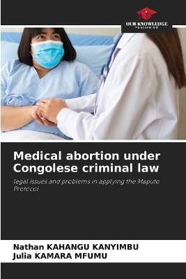 Medical abortion under Congolese criminal law