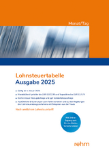 Lohnsteuertabelle Monat/Tag 2025