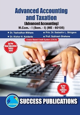 Advanced Accounting - Dr Dr Prin Sadas Yashodhan Mithare