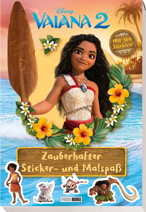 Disney Vaiana 2: Zauberhafter Sticker- und Malspa&szlig; -  DISNEY,  Panini