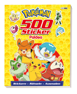 Pok&eacute;mon: 500 Sticker Paldea - Stickern - R&auml;tseln - Ausmalen -  Panini,  Pok&eacute;mon