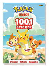 Pok&eacute;mon Junior: 1001 Sticker - Stickern - R&auml;tseln - Ausmalen -  Panini,  Pok&eacute;mon