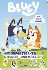 Bluey: Superstarker Sticker- und Malspa&szlig; -  Panini
