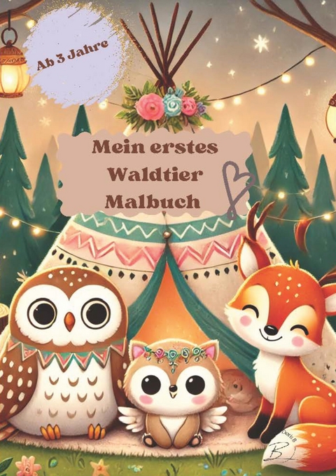 Mein erstes Waldtier Malbuch - Doris Brandst&auml;tter, Mirabell Mina