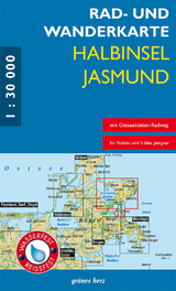 Rad- und Wanderkarte Halbinsel Jasmund - 