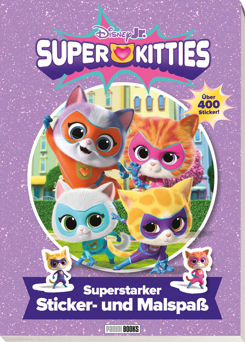 Disney Junior SuperKitties: Superstarker Sticker- und Malspa&szlig; -  DISNEY,  Panini