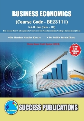 Business Economics Macro - Dr Dr Sudhir Hemlata Namdev Kavare