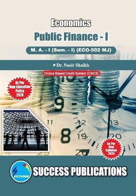 Public Finance I -  Dr Hemlata Namdev Kavare