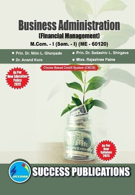 Financial Management - Dr Prin Dr Prin Nitin L Ghorpade