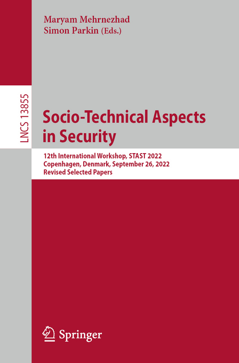 Socio-Technical Aspects in Security - 
