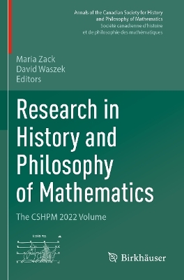 Research in History and Philosophy of Mathematics - 