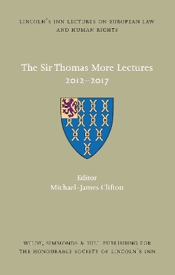 Sir Thomas More Lectures 2012-2017 - 