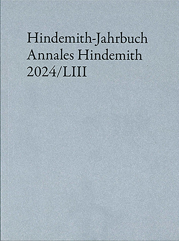 Hindemith-Jahrbuch