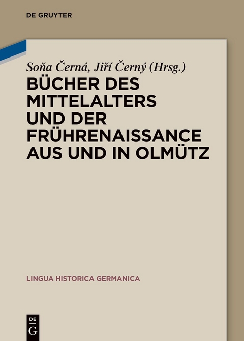 Bücher des Mittelalters und der Frührenaissance aus und in Olmütz - 