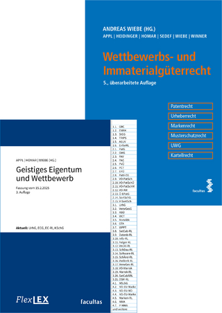 Kombipaket Wettbewerbs- und Immaterialgüterrecht und FlexLex Geistiges Eigentum und Wettbewerb