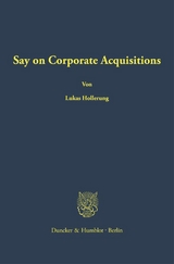 Say on Corporate Acquisitions - Lukas Hollerung