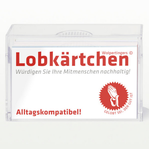 Lobkärtchen