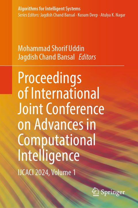 Proceedings of International Joint Conference on Advances in Computational Intelligence - 