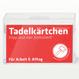 Tadelk&auml;rtchen