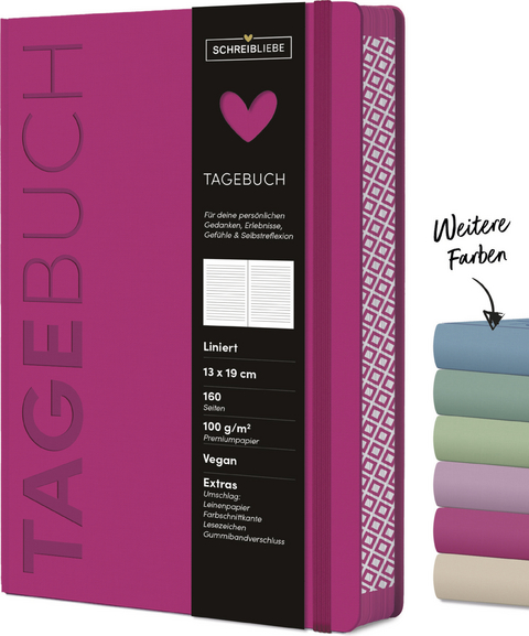 Tagebuch Fuchsia - 