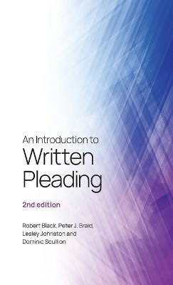An Introduction to Written Pleading