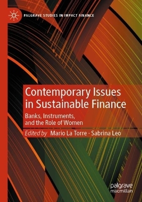 Contemporary Issues in Sustainable Finance - 