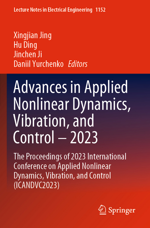 Advances in Applied Nonlinear Dynamics, Vibration, and Control &ndash; 2023 - 