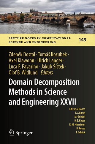 Domain Decomposition Methods in Science and Engineering XXVII