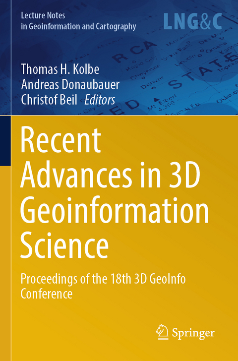 Recent Advances in 3D Geoinformation Science - 