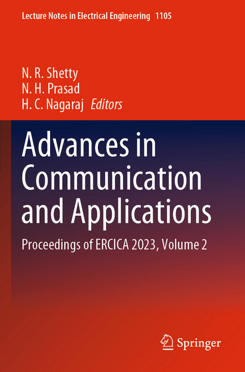 Advances in Communication and Applications - 