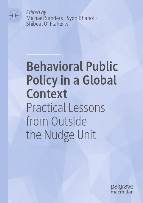 Behavioral Public Policy in a Global Context - 