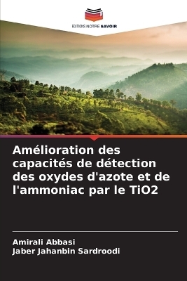 Amélioration des capacités de détection des oxydes d'azote et de l'ammoniac par le TiO2