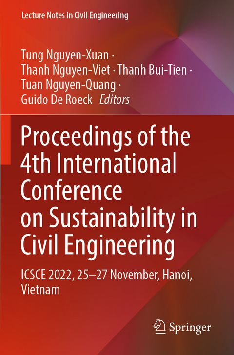 Proceedings of the 4th International Conference on Sustainability in Civil Engineering - 
