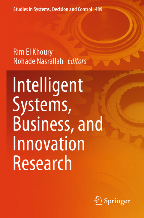Intelligent Systems, Business, and Innovation Research - 
