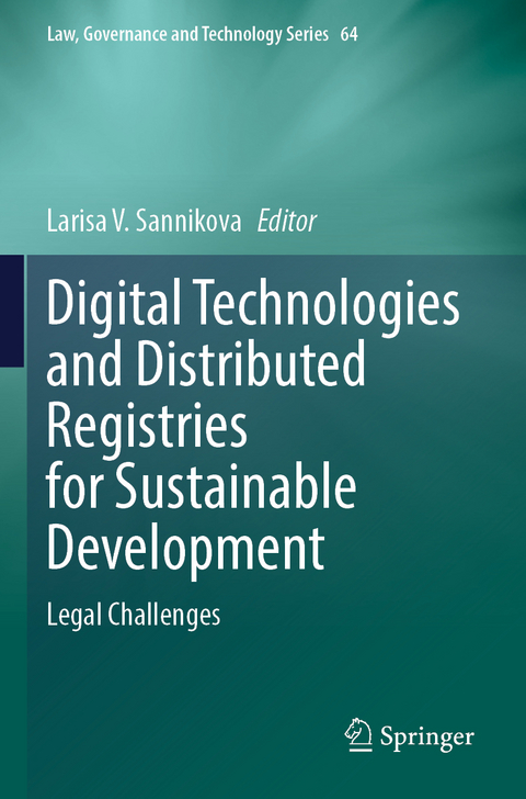 Digital Technologies and Distributed Registries for Sustainable Development - 