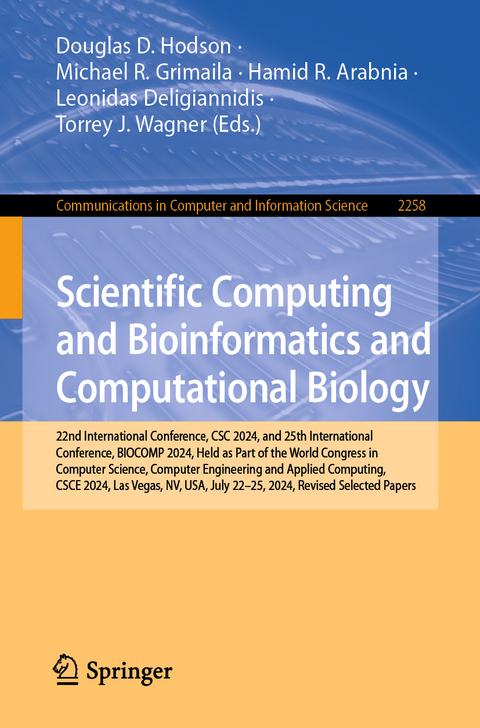 Scientific Computing and Bioinformatics and Computational Biology - 