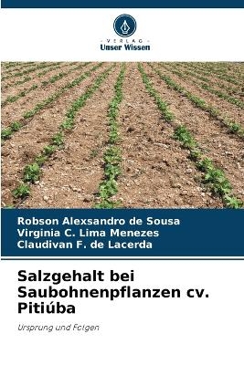 Salzgehalt bei Saubohnenpflanzen cv. Pitiúba