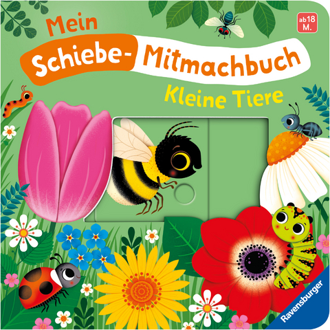 Mein Schiebe-Mitmachbuch - Kleine Tiere - Bernd Penners