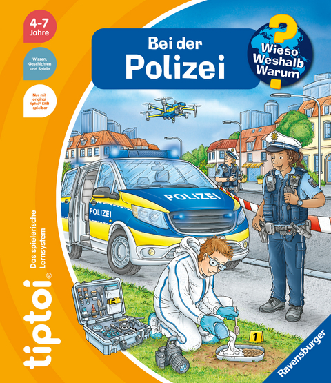 tiptoi&reg; Wieso? Weshalb? Warum? - Bei der Polizei - Heike Tober