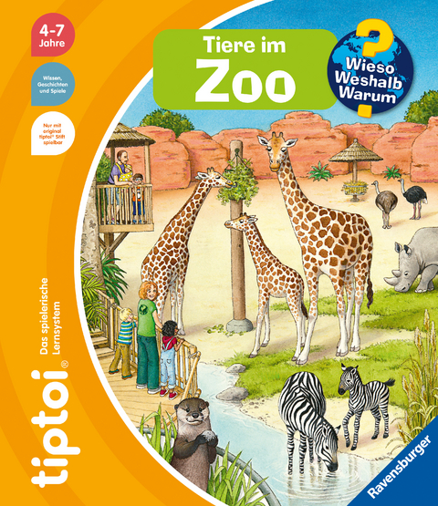 tiptoi&reg; Wieso? Weshalb? Warum? - Tiere im Zoo - Inka Friese